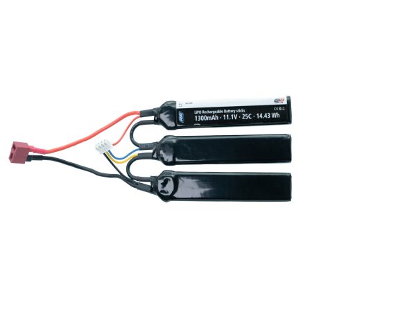 STRIKE Li-Pol Battery 11.1V 1300mAh, 20C, T-Dean - Crane STRIKE Li-Pol Battery 11.1V 1300mAh, 20C, T-Dean - Crane