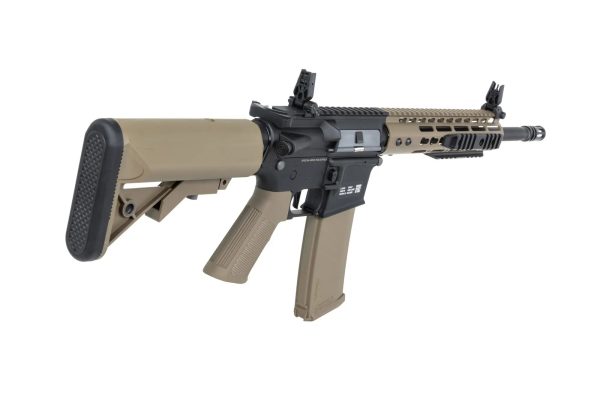 SA M4 Keymod Gen2 Airsoft Rifle (SA-C09 CORE™ HAL ETU™) - Black / Tan