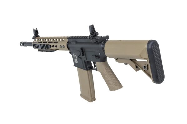 SA M4 Keymod Gen2 Airsoft Rifle (SA-C09 CORE™ HAL ETU™) - Black / Tan