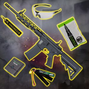 STARTER PACK set SA M4 Keymod Gen2 (SA-C09 CORE™ HAL ETU™) - Black