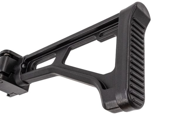 Lambda Defence Angstadt Arms MDP-9 RIS Folding Stock - Black Lambda Defence Angstadt Arms MDP-9 RIS Folding Stock - Black
