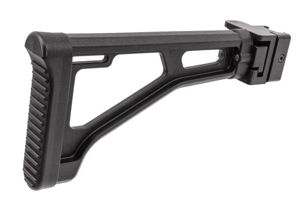 Lambda Defence Angstadt Arms MDP-9 RIS Folding Stock - Black Lambda Defence Angstadt Arms MDP-9 RIS Folding Stock - Black