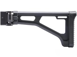 Lambda Defence Angstadt Arms MDP-9 RIS Folding Stock - Black Lambda Defence Angstadt Arms MDP-9 RIS Folding Stock - Black