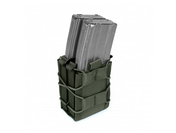 WAS MOLLE QUICK MAG Pouch for 2 Rifle Magazines – Green WAS MOLLE QUICK MAG Pouch for 2 Rifle Magazines – Green