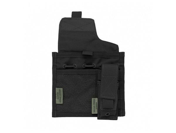 WAS MOLLE Admin Panel, Large – Black WAS MOLLE Admin Panel, Large – Black