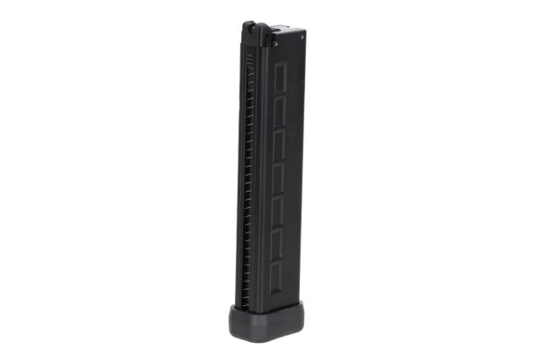 Lambda Defence GHM9 Gen2 GBB Airsoft Magazine, 38 BBs - Black