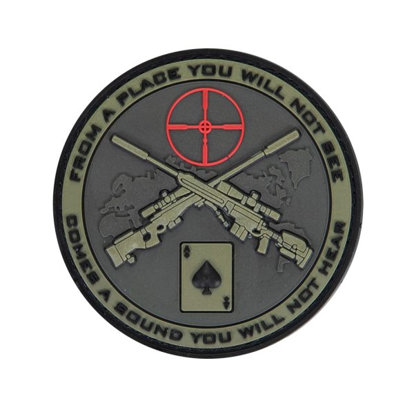 3D PVC SNIPER ACE Patch – Green 3D PVC SNIPER ACE Patch – Green