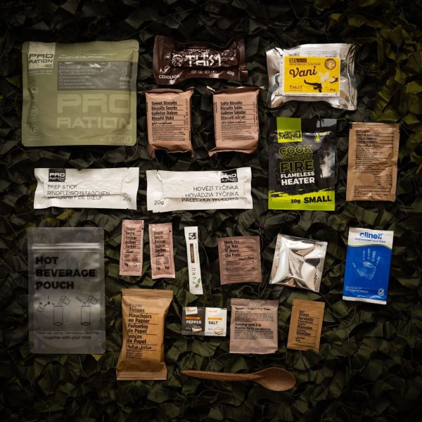 PRO-RATION MRE Meal HALF-DAY MENU 1 (Chicken Korma)