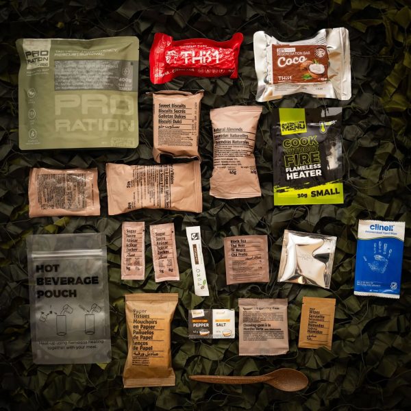 PRO-RATION MRE Meal HALF-DAY MENU 2 (Farmer's Ham)