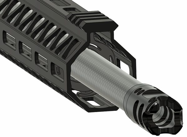 RetroArms Outer Barrel Centering Insert 2025 – M-LOK Slots