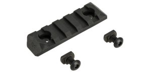 PTS Enhanced RIS Rail Section for M-LOK, 5 slots / 60 mm – Black PTS Enhanced RIS Rail Section for M-LOK, 5 slots / 60 mm – Black