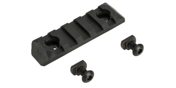 PTS Enhanced RIS Rail Section for M-LOK, 5 slots / 60 mm – Black PTS Enhanced RIS Rail Section for M-LOK, 5 slots / 60 mm – Black