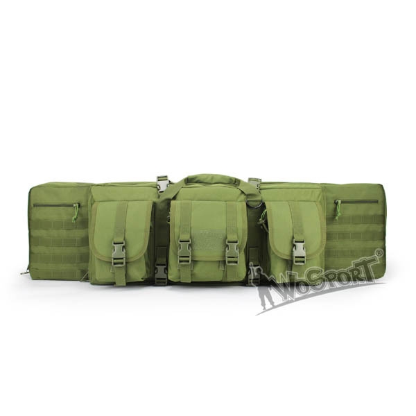 WST Double Rifle Transport Case 107 × 28 × 10 cm – Green WST Double Rifle Transport Case 107 × 28 × 10 cm – Green