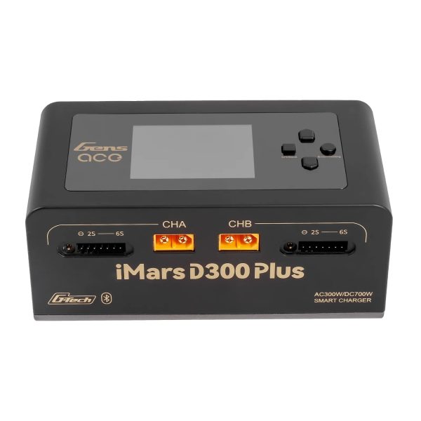 Gens ACE iMars D300 Plus AC / DC Smart Charger – Black Gens ACE iMars D300 Plus AC / DC Smart Charger – Black