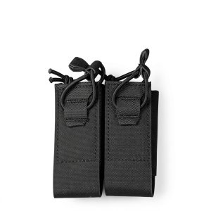 WST DPMP MOLLE Double Pistol Magazine Pouch – Black WST DPMP MOLLE Double Pistol Magazine Pouch – Black