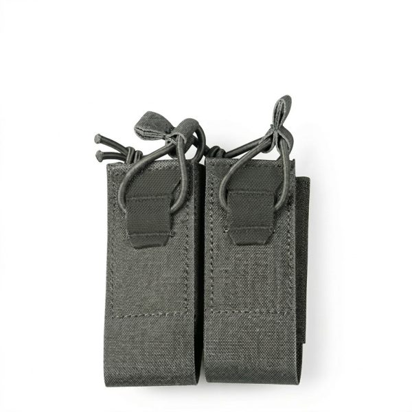 WST DPMP MOLLE Double Pistol Magazine Pouch – Grey WST DPMP MOLLE Double Pistol Magazine Pouch – Grey