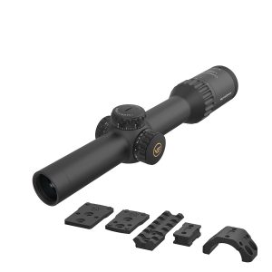 VO CONTINENTAL 1-8×24i ED Fiber LPVO Riflescope with X-ACCU Mount – Black VO CONTINENTAL 1-8×24i ED Fiber LPVO Riflescope with X-ACCU Mount – Black