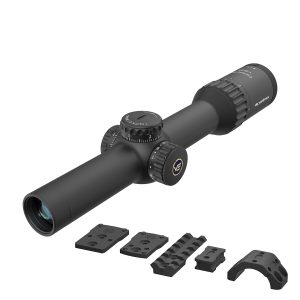 VO CONTINENTAL X8 1-8×24 ED TACTICAL SFP LPVO Riflescope with X-ACCU Mount – Black VO CONTINENTAL X8 1-8×24 ED TACTICAL SFP LPVO Riflescope with X-ACCU Mount – Black