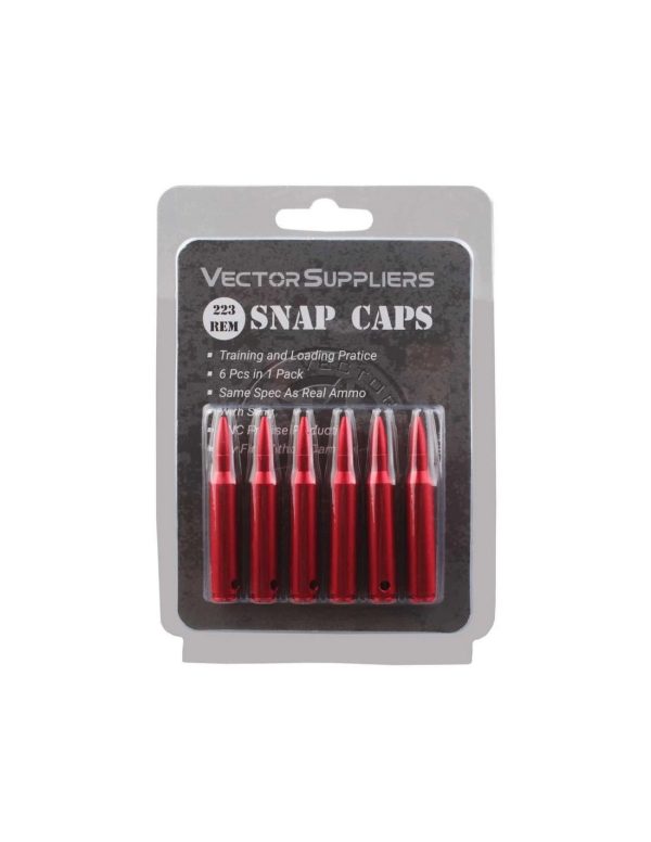 VO SNAP CAP .223 Rem Practice Cartridge, 6 Pieces VO SNAP CAP .223 Rem Practice Cartridge, 6 Pieces