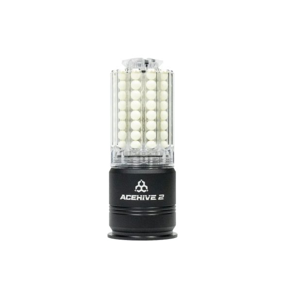 AceTech AceHive 2 40mm Gas Grenade, 80 BBs – Black AceTech AceHive 2 40mm Gas Grenade, 80 BBs – Black