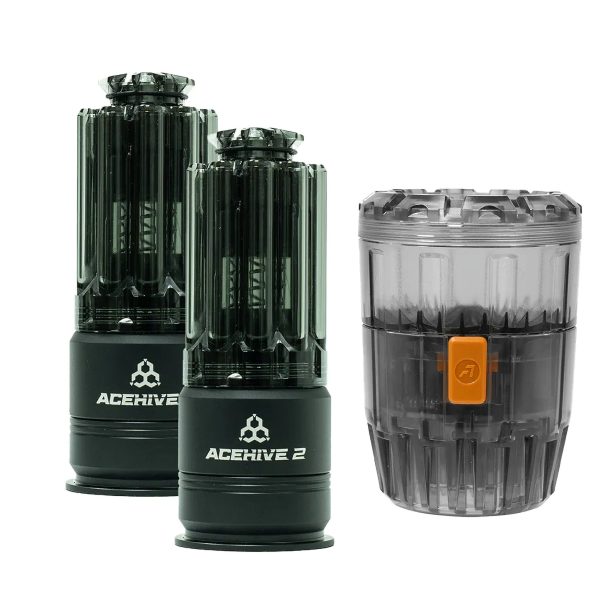 AceTech STARTER PACK 2+1 Set of 40mm AceHive 2 Grenades and Spawner – Black AceTech STARTER PACK 2+1 Set of 40mm AceHive 2 Grenades and Spawner – Black