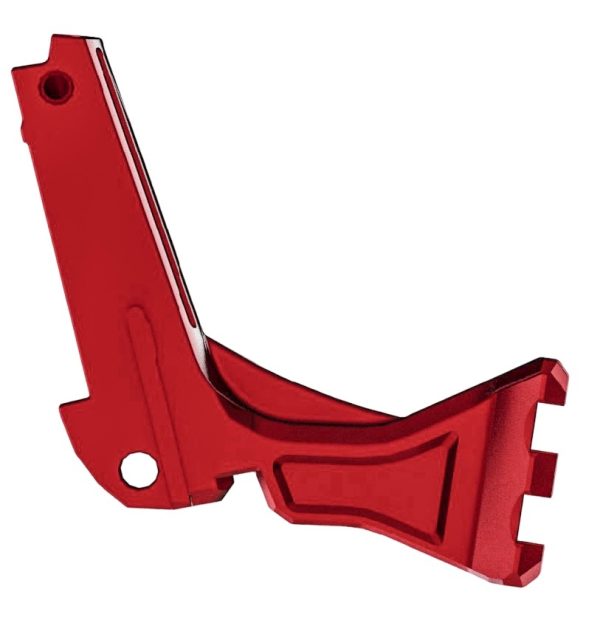 CTM CNC Hi-Capa UnderMount RIS Rail Stock Adapter – Red CTM CNC Hi-Capa UnderMount RIS Rail Stock Adapter – Red