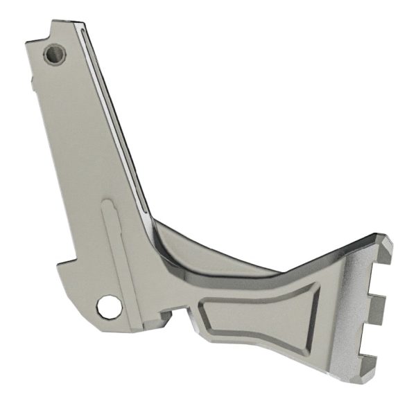 CTM CNC Hi-Capa UnderMount RIS Rail Stock Adapter – Silver CTM CNC Hi-Capa UnderMount RIS Rail Stock Adapter – Silver