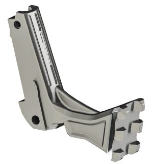 CTM CNC Hi-Capa UnderMount RIS Rail Stock Adapter – Silver CTM CNC Hi-Capa UnderMount RIS Rail Stock Adapter – Silver