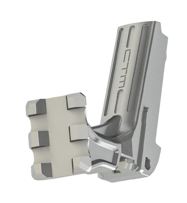 CTM CNC Hi-Capa UnderMount RIS Rail Stock Adapter – Silver CTM CNC Hi-Capa UnderMount RIS Rail Stock Adapter – Silver