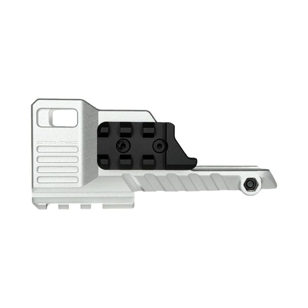 CTM AAP-01 M4XIMUS Kit CNC Extended Rail Blast Shield – Silver CTM AAP-01 M4XIMUS Kit CNC Extended Rail Blast Shield – Silver