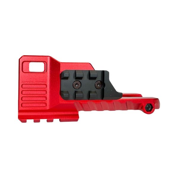 CTM AAP-01 M4XIMUS Kit CNC Extended Rail Blast Shield – Red CTM AAP-01 M4XIMUS Kit CNC Extended Rail Blast Shield – Red