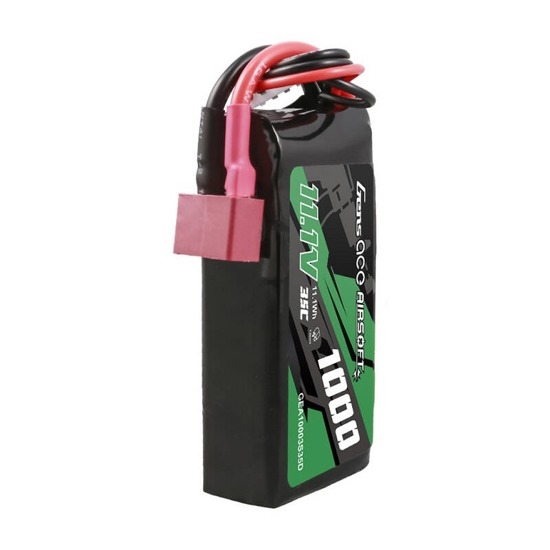 Gens ACE Li-Pol Battery 11.1V 1000mAh, 35C, T-Dean – Monoblock Gens ACE Li-Pol Battery 11.1V 1000mAh, 35C, T-Dean – Monoblock