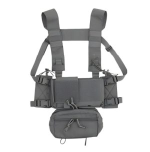 WST Tactical Micro Chest Rig MK4 – Grey WST Tactical Micro Chest Rig MK4 – Grey