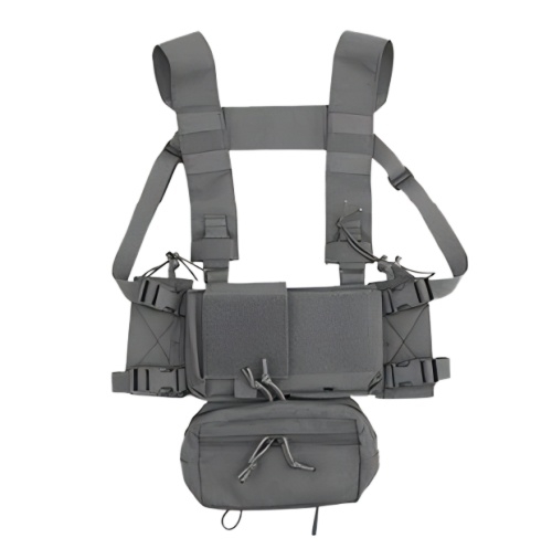 WST Tactical Micro Chest Rig MK4 – Grey WST Tactical Micro Chest Rig MK4 – Grey