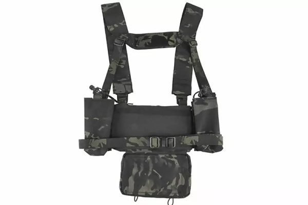 WST Tactical Micro Chest Rig MK4 – MC Black WST Tactical Micro Chest Rig MK4 – MC Black