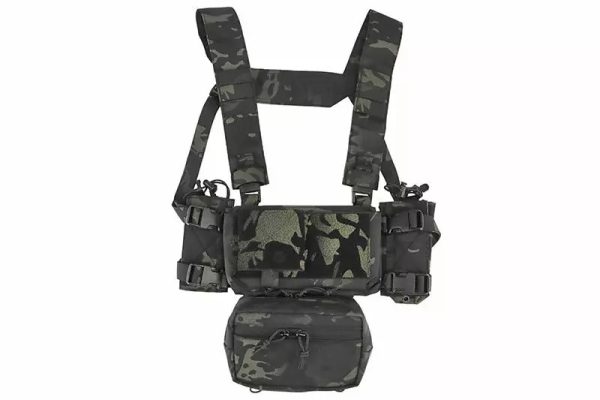 WST Tactical Micro Chest Rig MK4 – MC Black WST Tactical Micro Chest Rig MK4 – MC Black