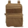WST MOLLE Tactical FLAT Backpack – Coyote