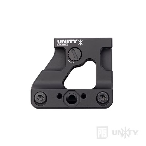 PTS Unity Tactical FAST MRO Red Dot Mount – Black PTS Unity Tactical FAST MRO Red Dot Mount – Black