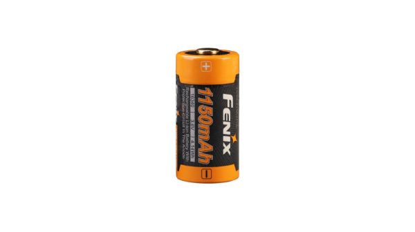 FENIX Rechargeable Li-ion Battery RCR123A 3.6V - 1150 mAh FENIX Rechargeable Li-ion Battery RCR123A 3.6V - 1150 mAh