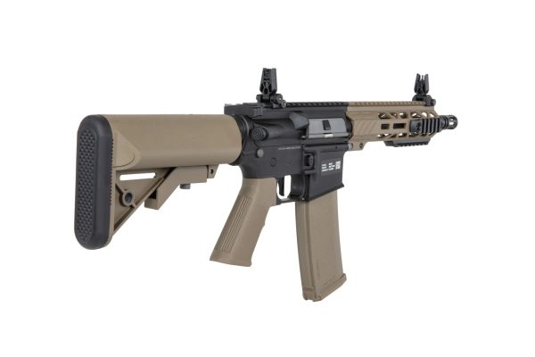 SA M4 CQB M-LOK Gen2 (SA-F08 FLEX™ HAL ETU™) – Half-Tan SA M4 CQB M-LOK Gen2 (SA-F08 FLEX™ HAL ETU™) – Half-Tan