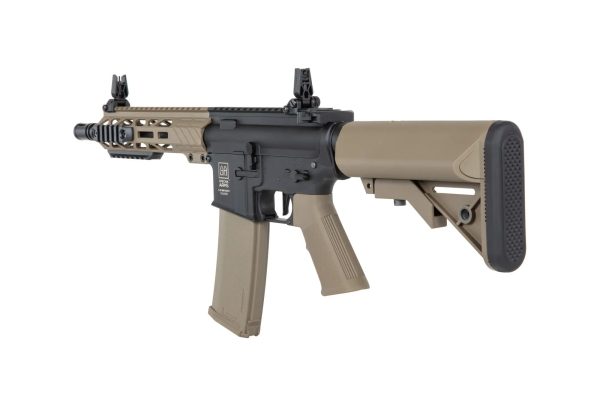 SA M4 CQB M-LOK Gen2 (SA-F08 FLEX™ HAL ETU™) – Half-Tan SA M4 CQB M-LOK Gen2 (SA-F08 FLEX™ HAL ETU™) – Half-Tan