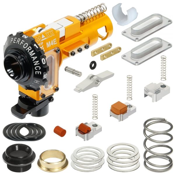 MAXX M4E CNC Hop-up Chamber Unit (AEG) – Orange MAXX M4E CNC Hop-up Chamber Unit (AEG) – Orange