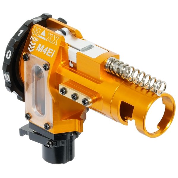 MAXX M4Ei CNC Hop-up Chamber Unit (ICS M4 AEG) – Orange MAXX M4Ei CNC Hop-up Chamber Unit (ICS M4 AEG) – Orange