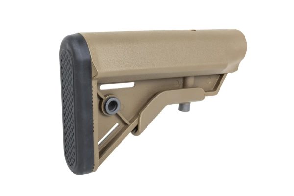 SA M4 Adjustable Tactical Stock – Tan