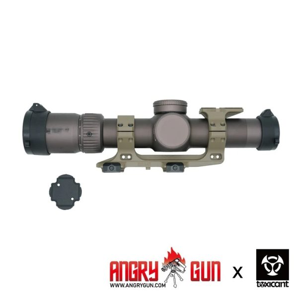 Angry Gun AUS One-Piece 34mm RIS Scope Mount – Tan