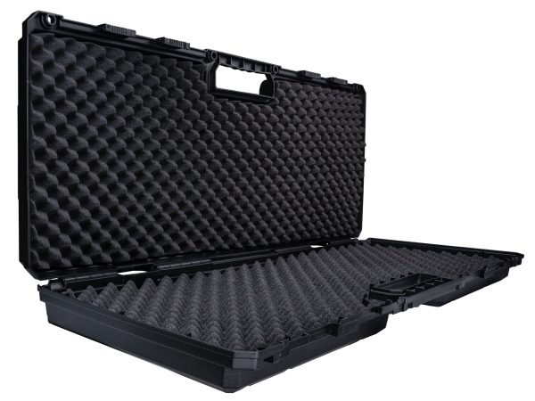 STRIKE Rifle Transport Case, 88 × 35 × 11 cm (Wave) – Black