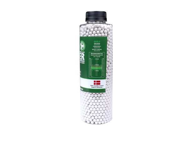ASG BIO BBs ALPHA Blaster PLA 0.28g, 3300 BBs – White