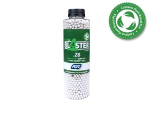 ASG BIO BBs ALPHA Blaster PLA 0.28g, 3300 BBs – White