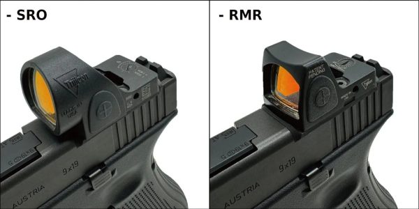 Angry Gun RMR / SRO OPF-G Red Dot Mount Plate for Marui G-Series 17 Gen5 MOS – Black