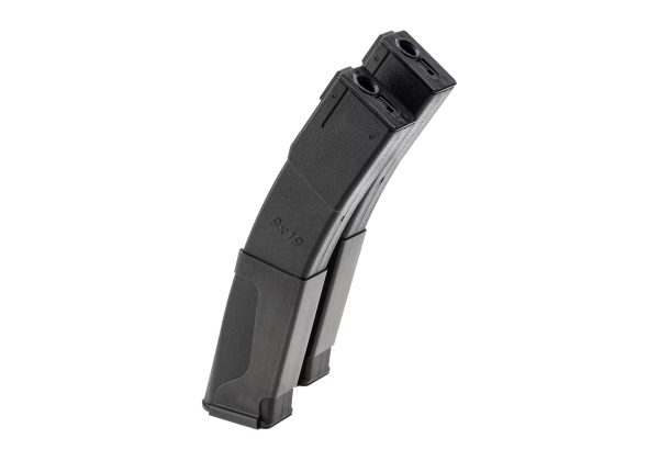 LCT 2× PP-19 / PPK-20 Mid-Cap Double Magazine, 2× 50 BBs – Black